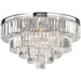 Palacial Polished Chrome Chandelier - Chandeliers