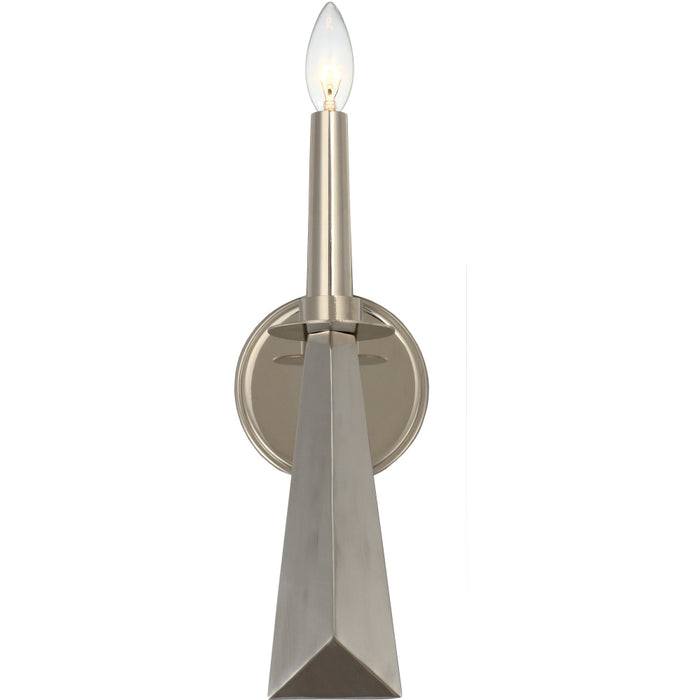 Palmer 1 Light Polished Nickel Sconce - Wall Sconce