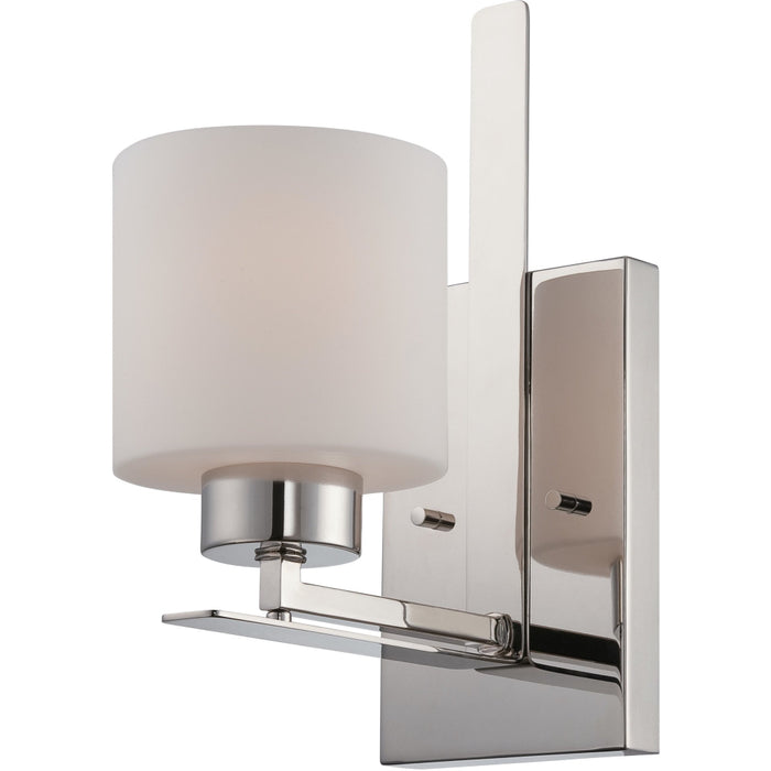 Parallel Polished Nickel Wall Sconce - Wall Sconce