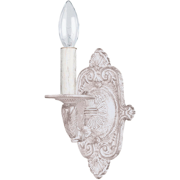 Paris Market 1 Light Antique White Sconce - Wall Sconce