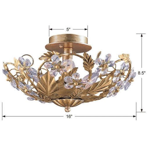 Paris Market 6 Light Gold Ceiling Mount - Ceiling Mount