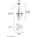 Paris Polished Nickel Chandelier - Chandeliers