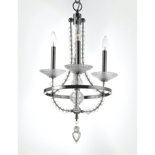 Paris Polished Nickel Chandelier - Chandeliers
