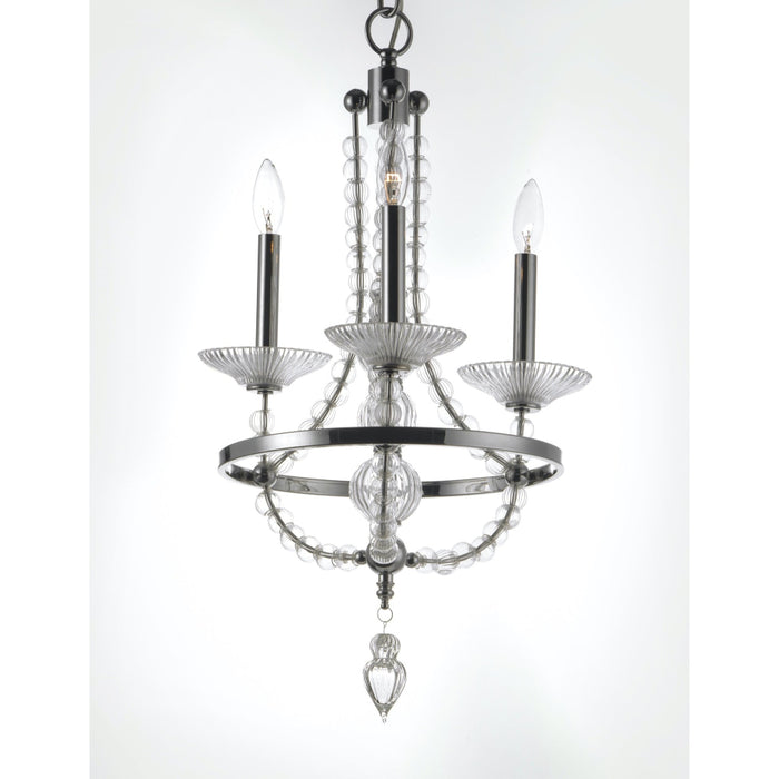 Paris Polished Nickel Chandelier - Chandeliers