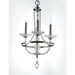 Paris Polished Nickel Chandelier - Chandeliers