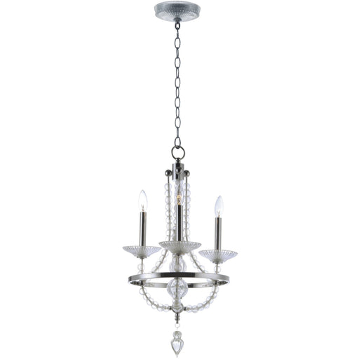 Paris Polished Nickel Chandelier - Chandeliers