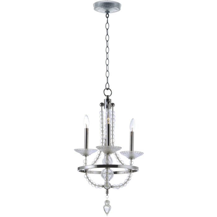 Paris Polished Nickel Chandelier - Chandeliers