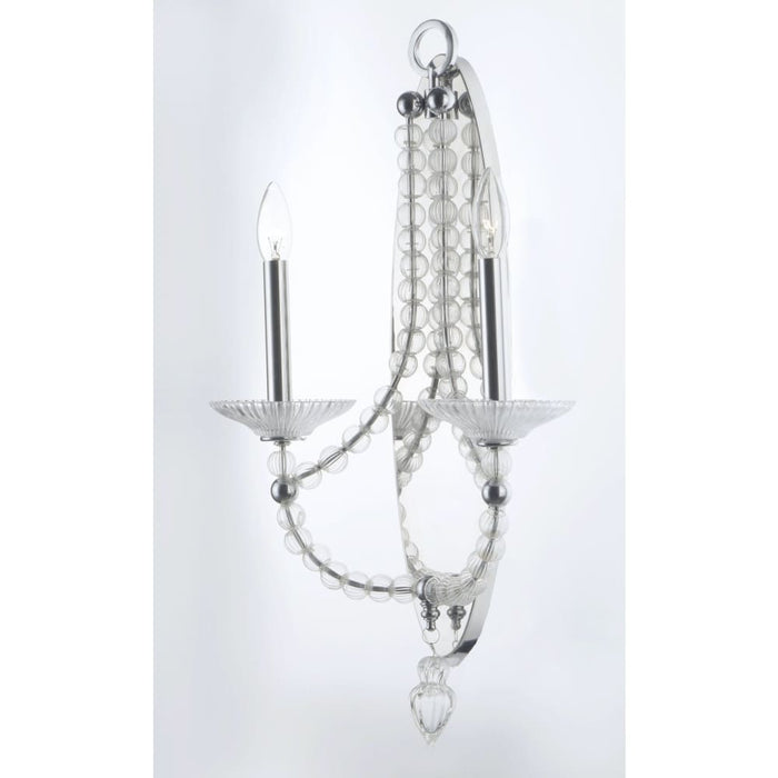 Paris Polished Nickel Wall Sconce - Wall Sconce
