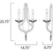 Paris Polished Nickel Wall Sconce - Wall Sconce