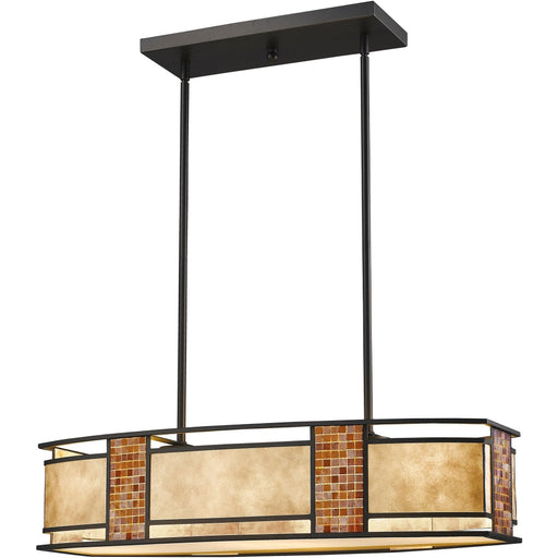 Parkwood Bronze Island Billiard Pendant - Island/Billiard