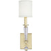 Paxton 1 Light Anitque Gold Sconce - Wall Sconce