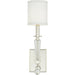 Paxton 1 Light Polished Nickel Sconce - Wall Sconce