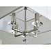 Paxton 4 Light Polished Nickel Mini Chandelier - Chandeliers