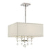 Paxton 4 Light Polished Nickel Mini Chandelier - Chandeliers
