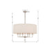 Paxton 6 Light Polished Nickel Chandelier - Chandeliers