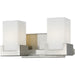 Peak Brushed Nickel LED Vanity | theLightShop