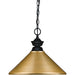 Pendant Lights Matte Black Island Billiard Pendant | theLightShop