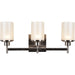 Perch Brushed Steel LED Vanity - Bath & Vanity