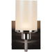 Perch Brushed Steel LED Vanity - Bath & Vanity