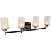 Perch Brushed Steel LED Vanity - Bath & Vanity
