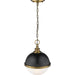 Peyton Matte Black Factory Bronze Mini-Pendant - Mini-Pendants