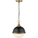 Peyton Matte Black Factory Bronze Mini-Pendant - Mini-Pendants