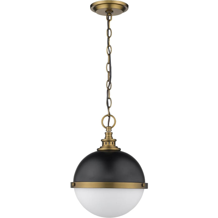 Peyton Matte Black Factory Bronze Mini-Pendant - Mini-Pendants
