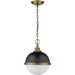 Peyton Matte Black Factory Bronze Mini-Pendant - Mini-Pendants