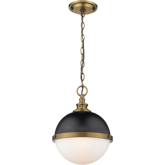 Peyton Matte Black Factory Bronze Mini-Pendant - Mini-Pendants