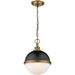 Peyton Matte Black Factory Bronze Mini-Pendant - Mini-Pendants
