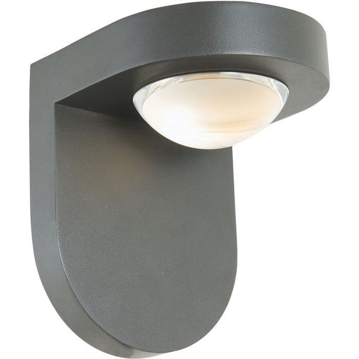 Pharos Matte Black 5 Light LED Outdoor Wall Sconce - Outdoor Wall Sconces