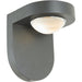 Pharos Matte Black 5 Light LED Outdoor Wall Sconce - Outdoor Wall Sconces