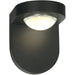 Pharos Matte Black 5 Light LED Outdoor Wall Sconce - Outdoor Wall Sconces