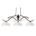 Phoenix Bronze 4 Light Island Billiard Pendant | theLightShop
