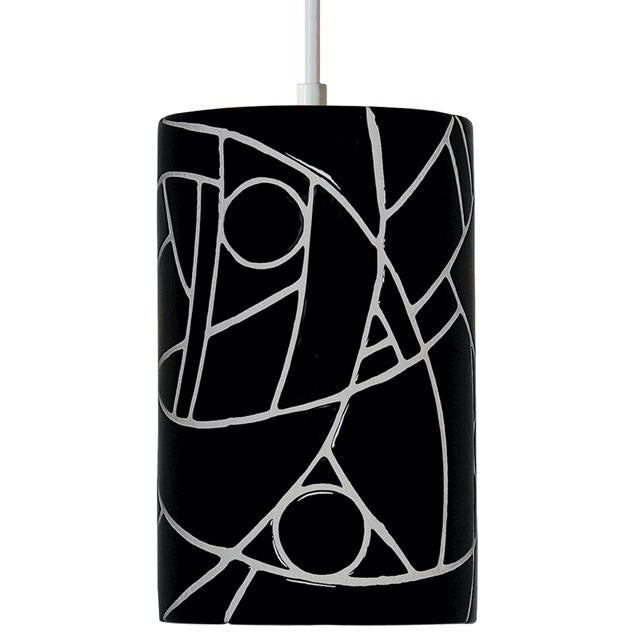 Picasso Black Pendant - Pendants