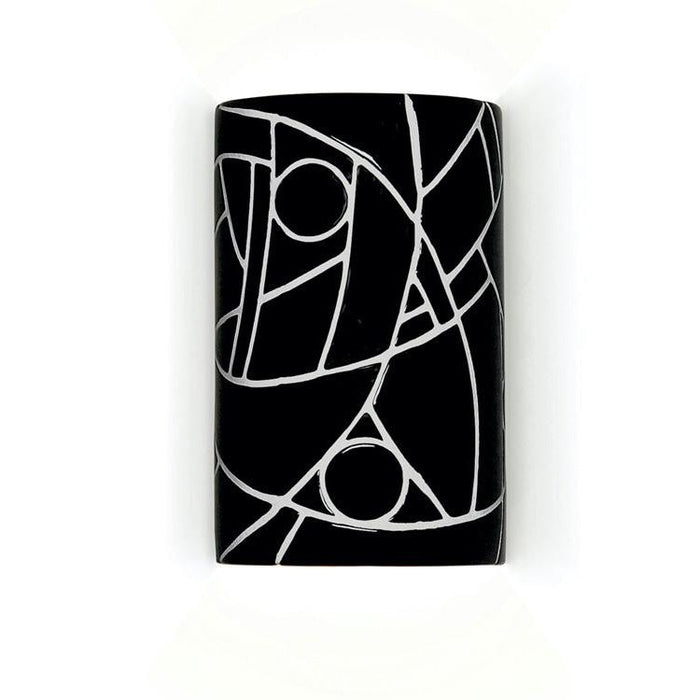 Picasso Black Wall Sconce - Wall Sconce