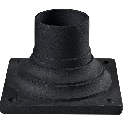 Pier Mounts Black Outdoor Pier Mount | theLightShop