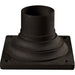 Pier Mounts Outdoor Rubbed Bronze Outdoor Pier Mount | theLightShop