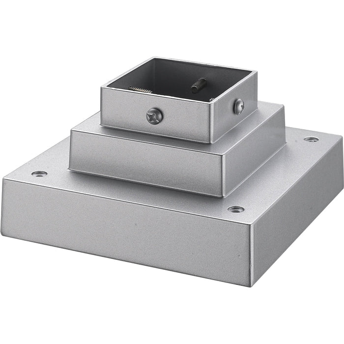 Pier Mounts Silver Outdoor Pier Mount | theLightShop