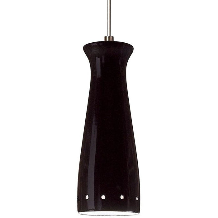 Pilsner Black Gloss Halogen Mini Pendant - Mini-Pendants