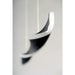 Pirouette Black LED Linear Pendant - Pendants