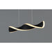 Pirouette Black LED Linear Pendant - Pendants