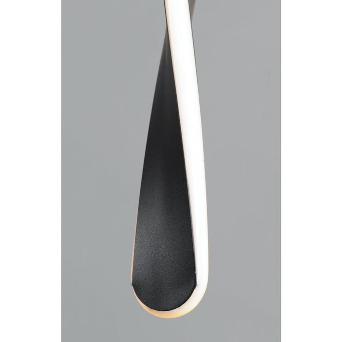 Pirouette Black LED Mini Pendant - Mini-Pendants