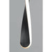 Pirouette Black LED Mini Pendant - Mini-Pendants