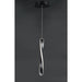 Pirouette Black LED Mini Pendant - Mini-Pendants
