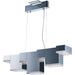 Pizzazz LED Polished Chrome LED Multi-Light Pendant - Pendants