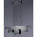 Pizzazz LED Polished Chrome LED Multi-Light Pendant - Pendants