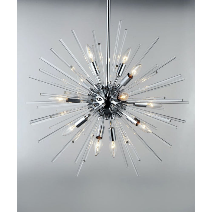 Polaris Polished Chrome Single Pendant - Pendants