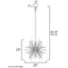Polaris Polished Chrome Single Pendant - Pendants