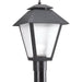 Polycarbonate Outdoor Black Outdoor Post Lantern - Outdoor Post Lantern
